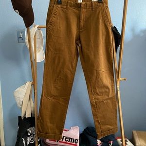 Dark Khaki Soft Gap Chino Straight 30 x 32